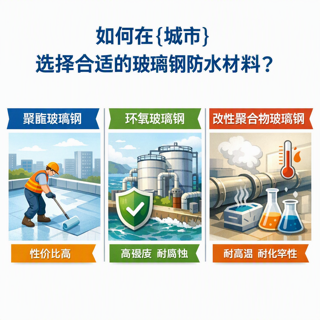 如何在遵义选择合适的玻璃钢防水材料？