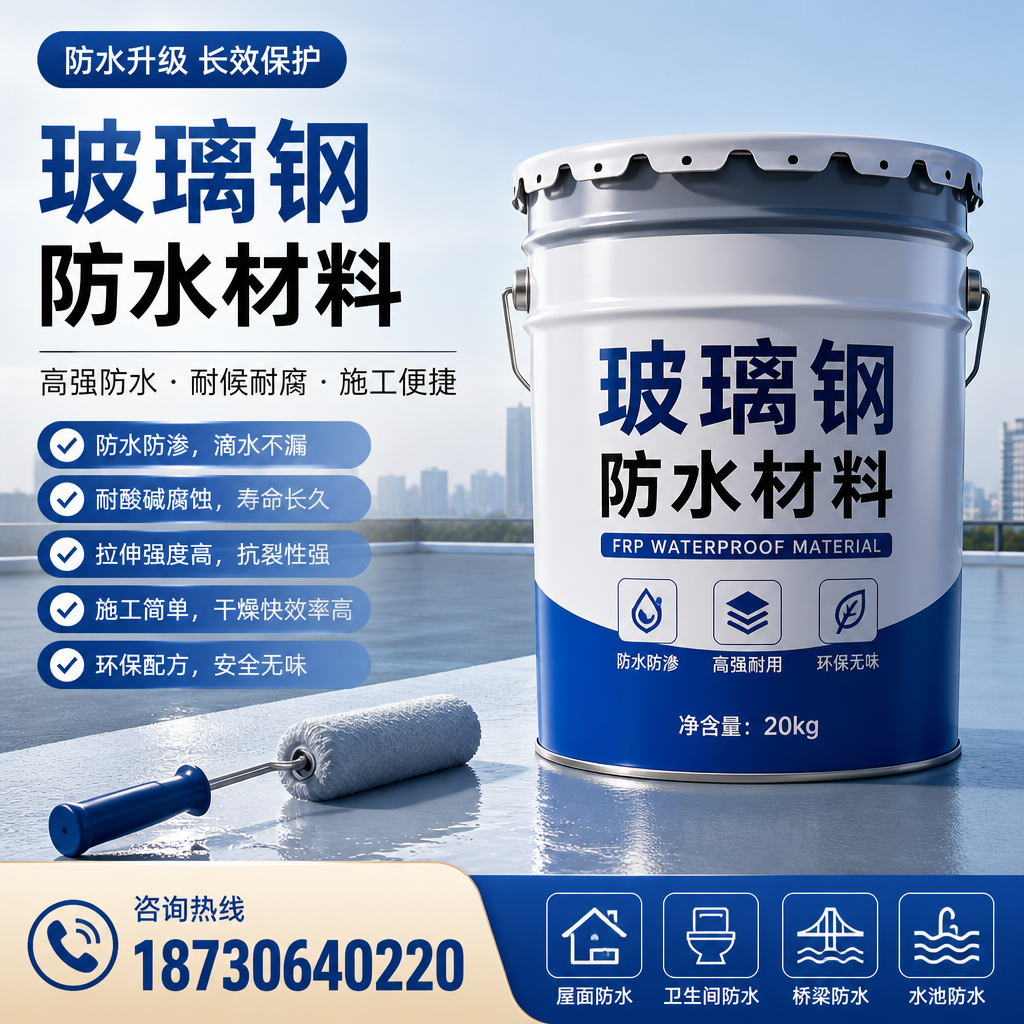 专家解析：玻璃钢防水材料的市场前景分析在 遵义