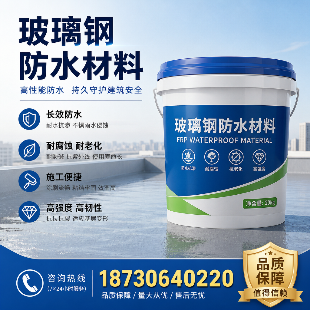 专家解析：玻璃钢防水材料的市场前景分析在 遵义