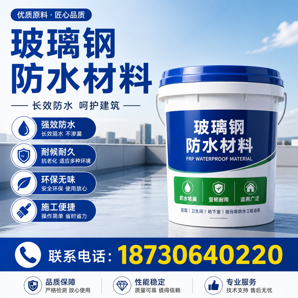 从零开始了解玻璃钢防水材料,遵义 入门指南