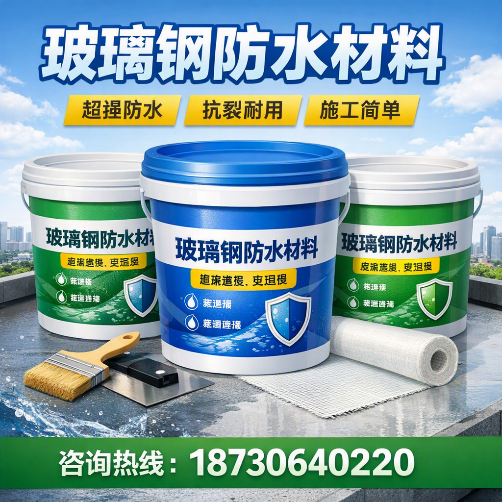 了解玻璃钢防水材料的市场趋势,遵义 企业不可不知